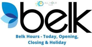 what time does belks open on sunday